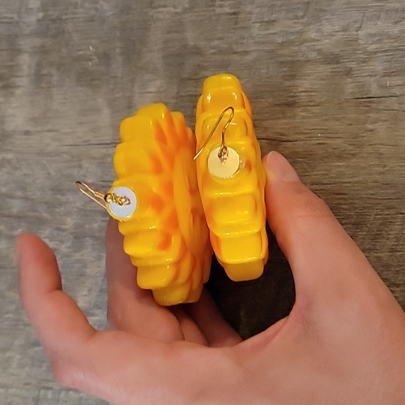 Sun earrings - Picture 4 of 4